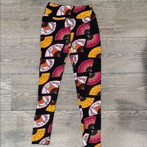 LuLaRoe Multicolor Patterned Leggings